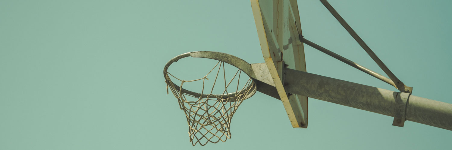 Basketball on ring