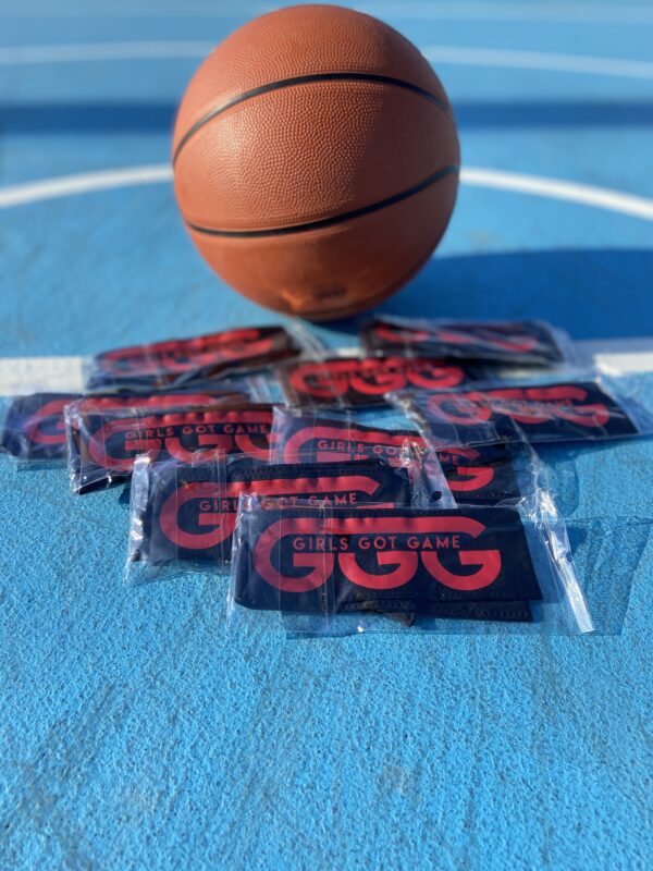 Girls Got Game Head Tie (Black/Red)