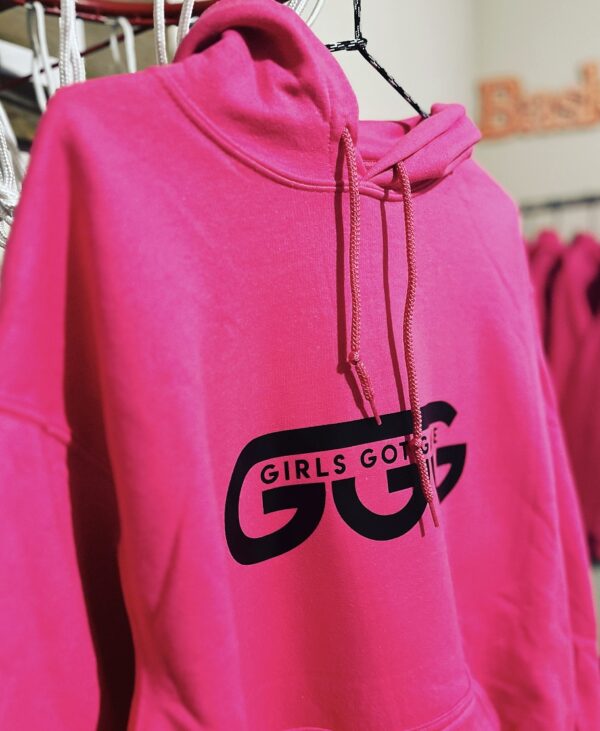 Heliconia Pink Hoodie